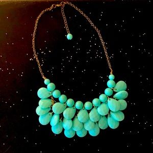 Chunky Blue Necklace
